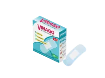 Băng Keo Cá Nhân Vinago Trong 30 Miếng Bản To